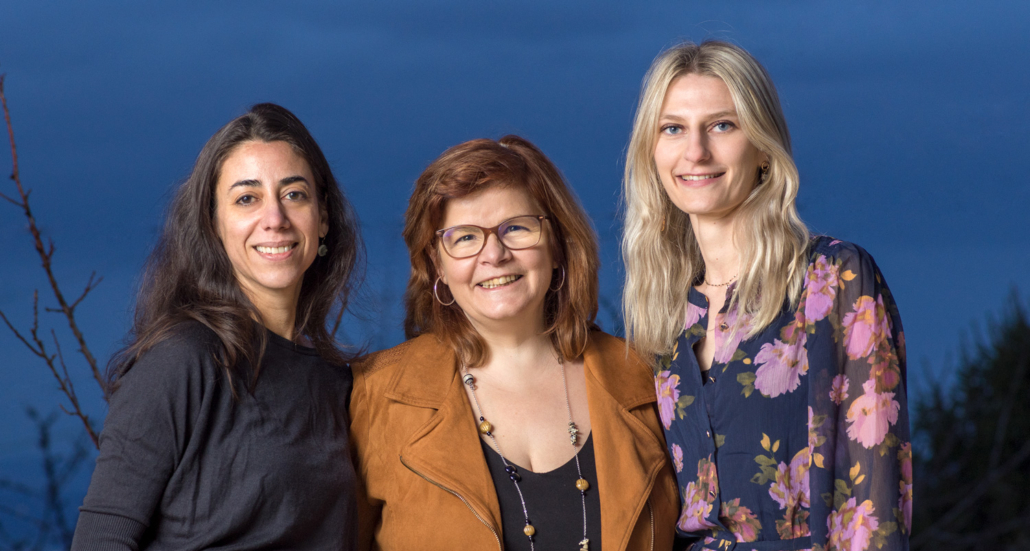 Portrait de Me Emmanuelle Richard, Me Isabelle Verdeaux-Kerneis, Me Aliénor Gaume, cabinet VR avocats à Clermont-Ferrand